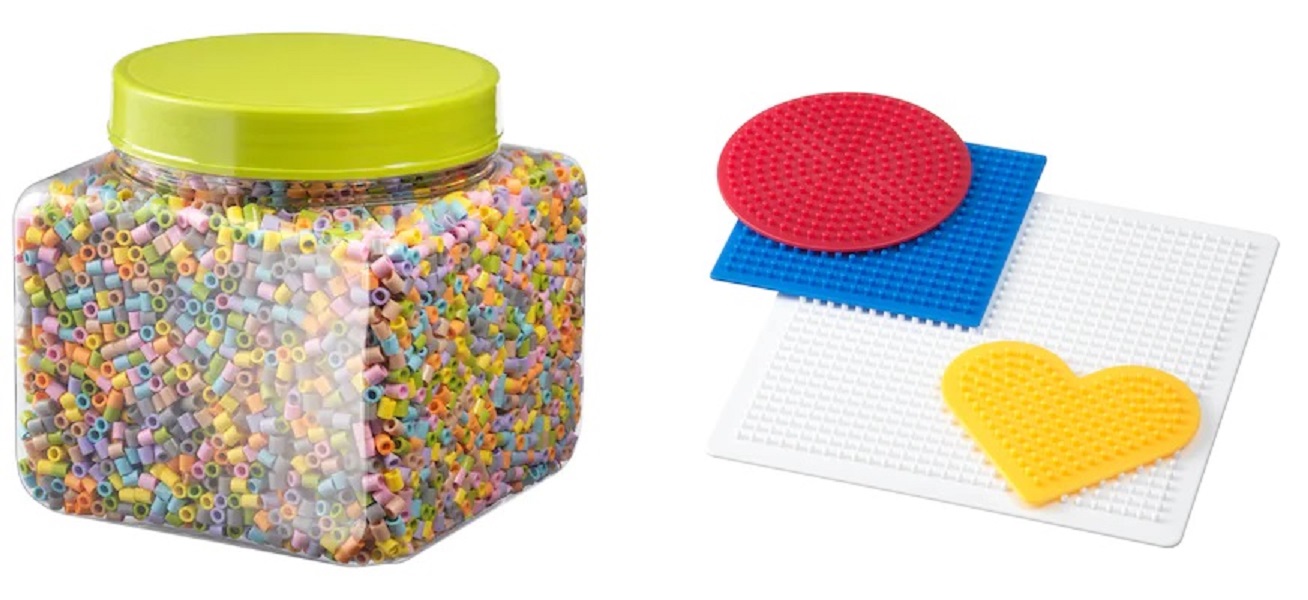 

Ikea Pyssla Koraliki 4 szt foremki do prasowania