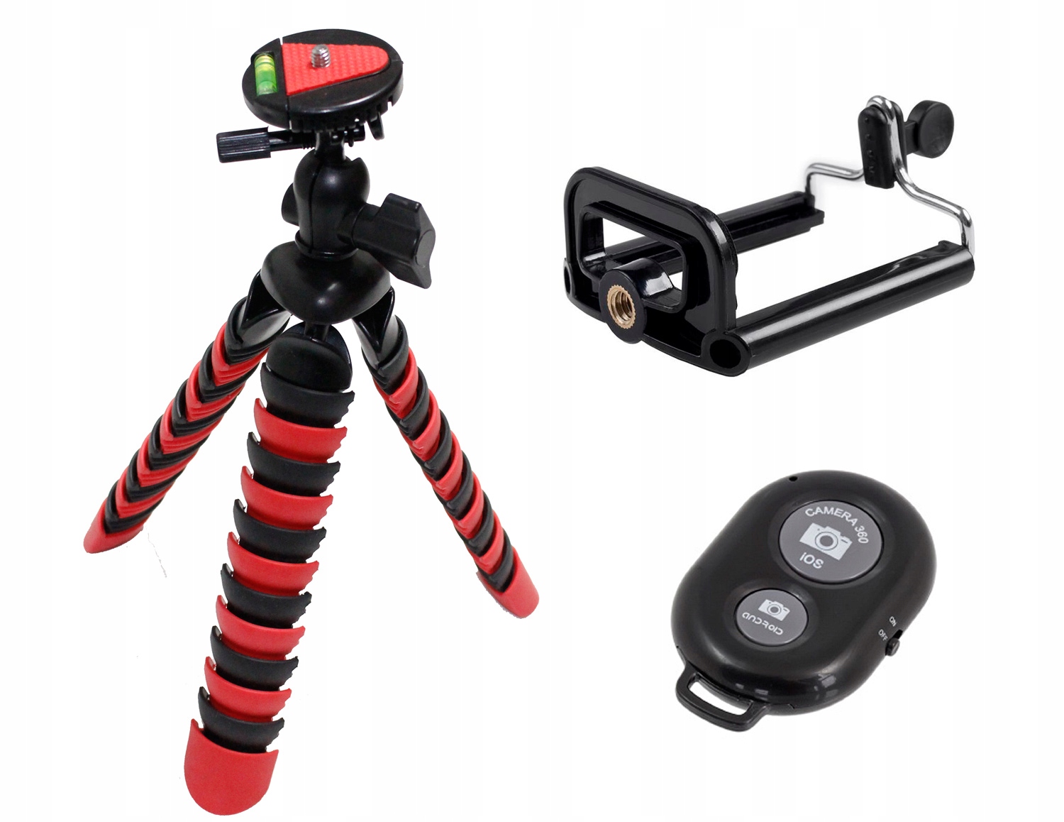 

Camlight Giętki Statyw Uchwyt Na Smartfona + Pilot