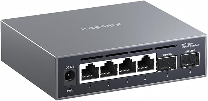 XikeStor SKS3200 4EX2X 6-portowy 10G Sfp+ przełącznik R2