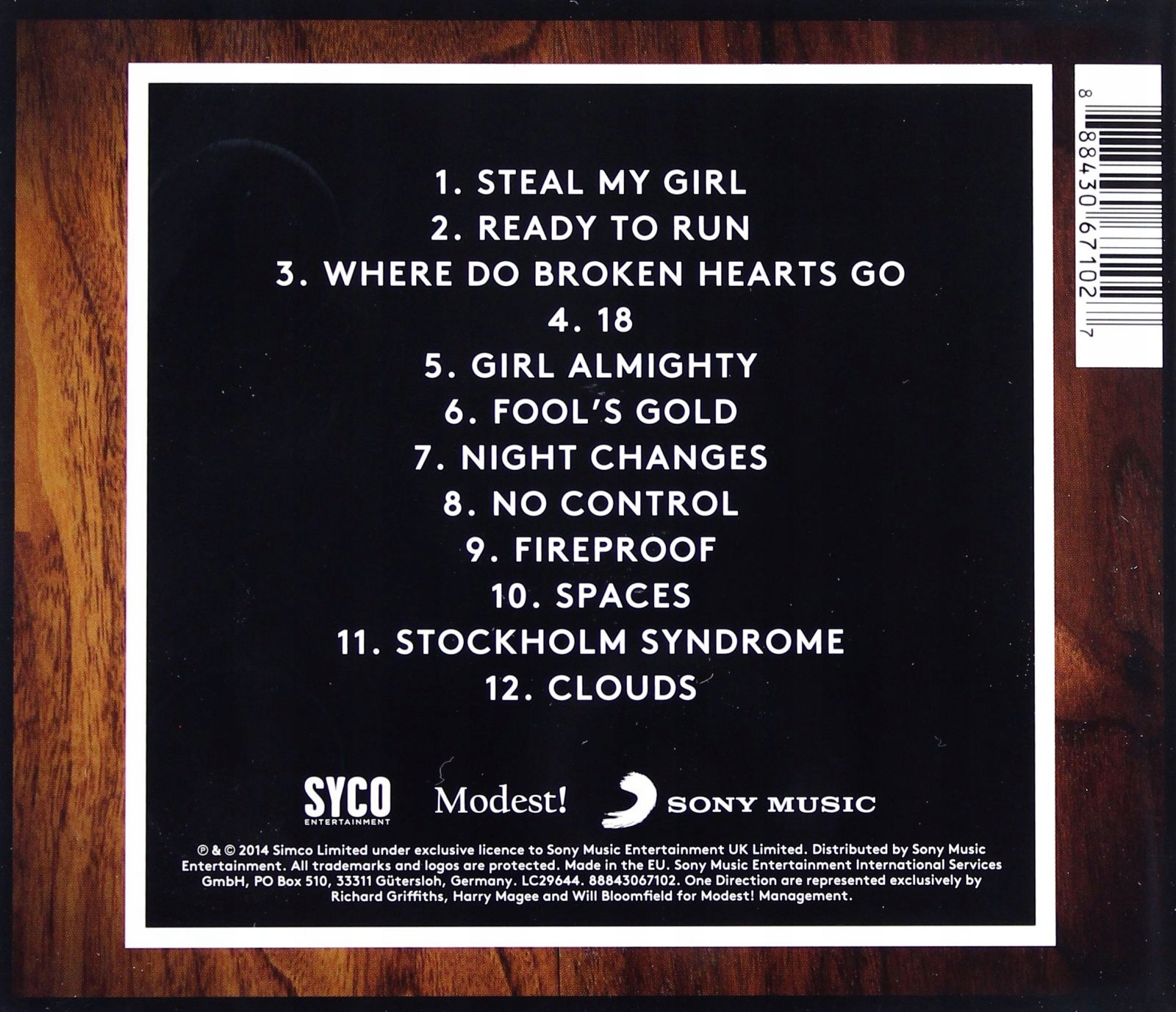 ONE DIRECTION: FOUR (CD) Stan opakowania oryginalne