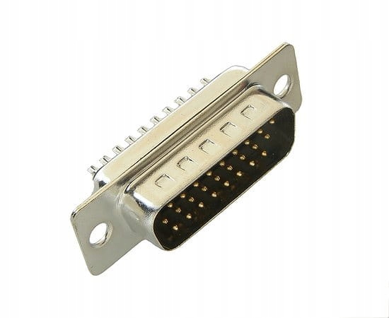 DHS-26-W Wtyk trójrzędowy lutowany na kabel pin 26