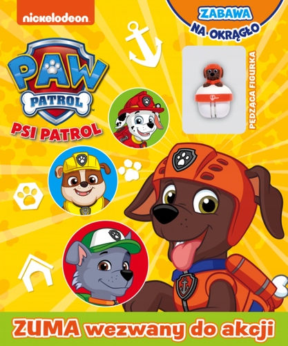 KSIĄŻECZKA PSI PATROL ZUMA PĘDZĄCA FIGURKA Numer czasopisma 6
