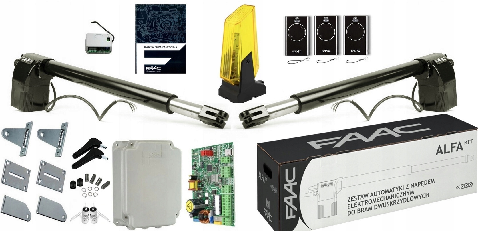 Pohon pro dvoukřídlou bránu Alfa Faac 414