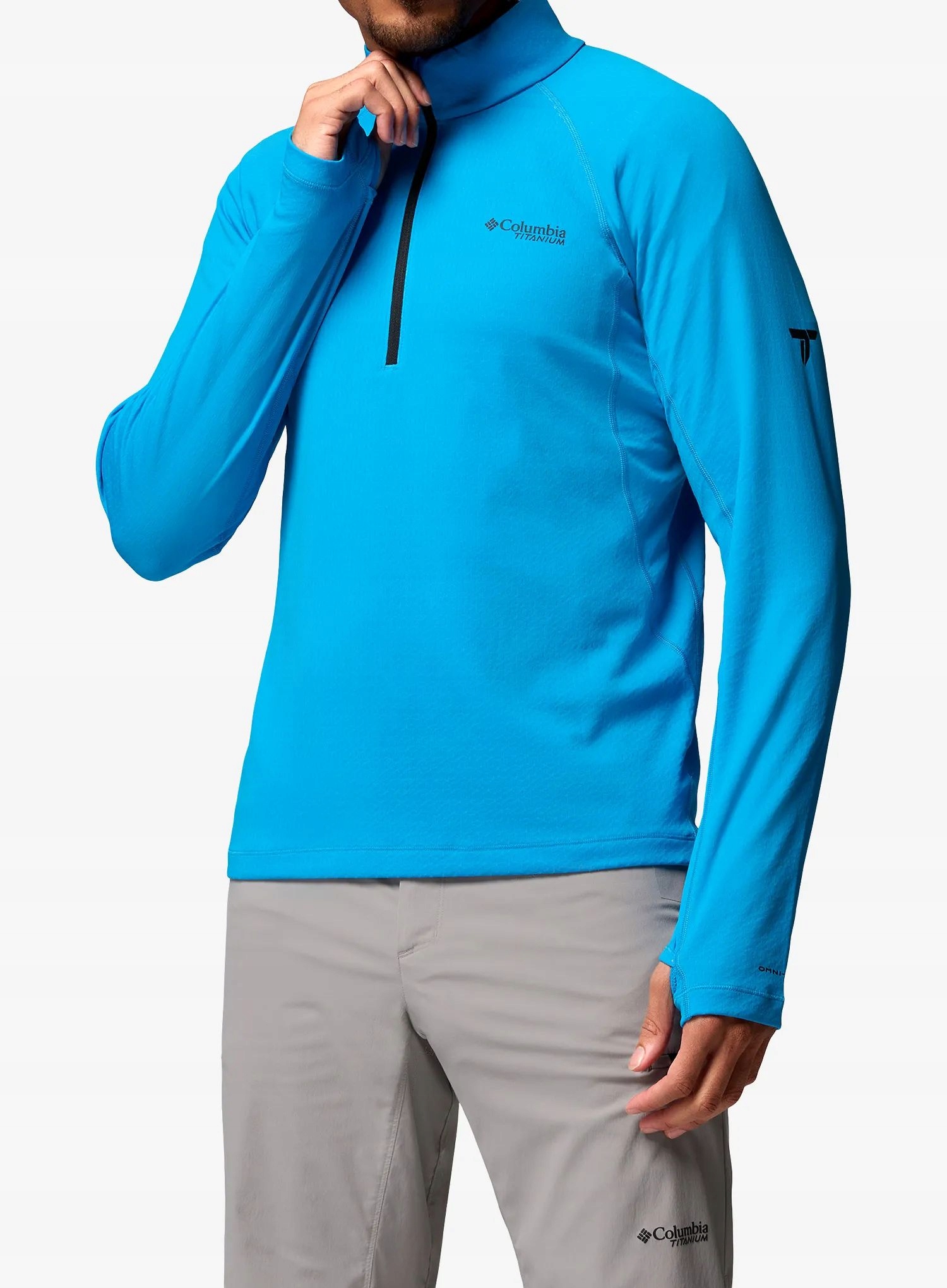 Bluza z zamkiem Columbia DriVenture Half Zip compass blue M