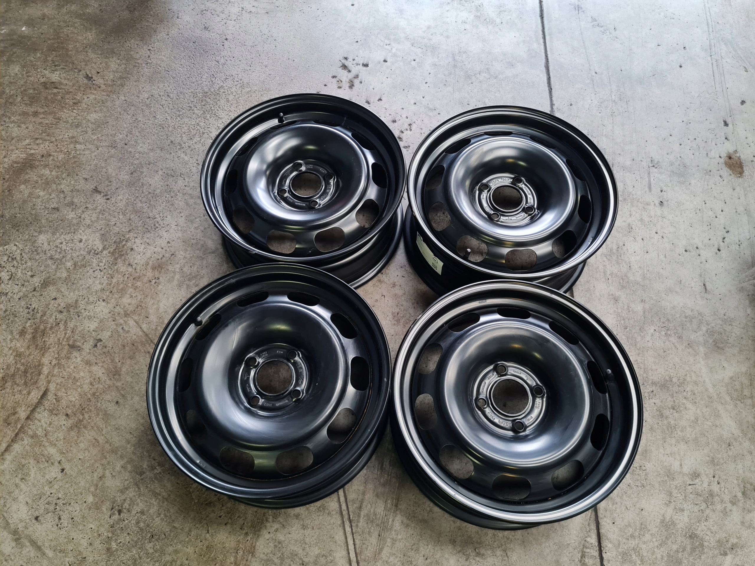 Citroen Peugeot Opel Fiat Jeep Oceľové disky 6,5x16 4x108 ET38 Nové