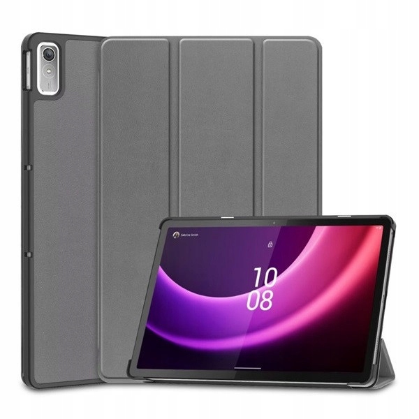 Lenovo Tab P11 (11.5") (2. generacji) TB-350, etui z klapką, Trifold, szary