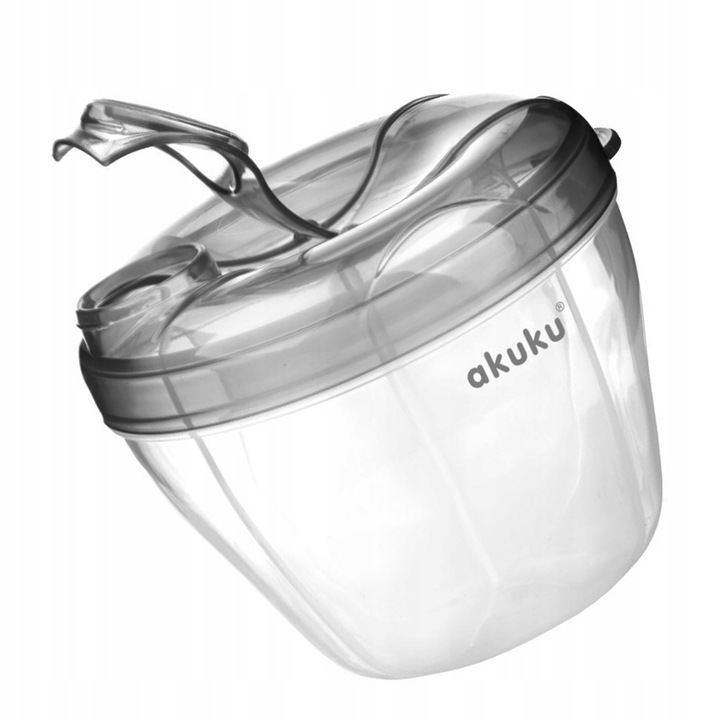 AKUKU DOZOWNIK POJEMNIK NA MLEKO PROSZKU 4 KOMORY