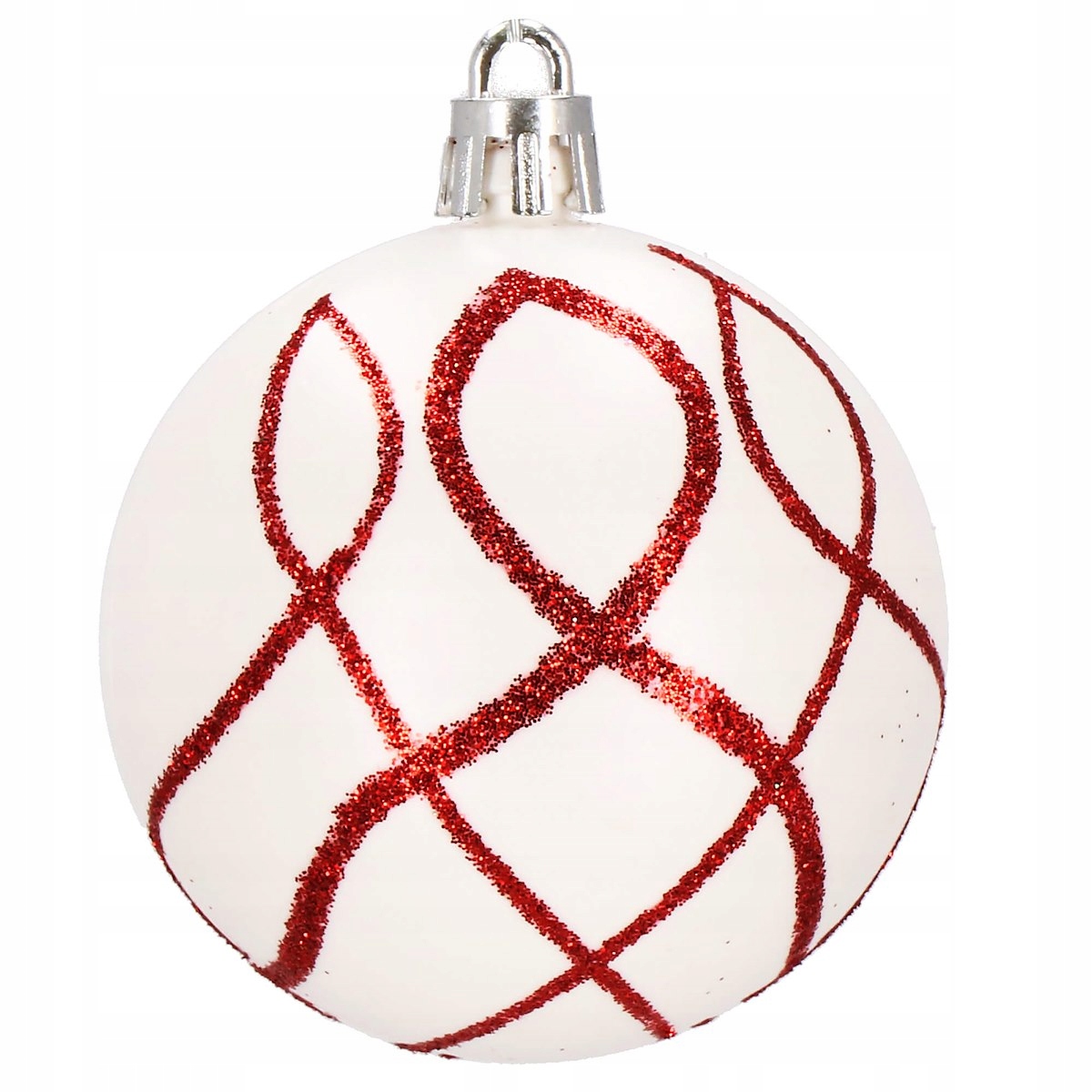 BOMBKI CHOINKOWE nietłukące 30 szt ZESTAW 6CM NA CHOINKĘ WZORY PREMIUM Rodzaj Bombka gładka Bombka dekorowana Zestawy Bombki kształtki