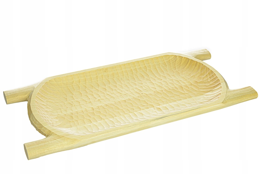 DREWNIANE KORYTKO taca niecka dzieża100 cm x 33 cm