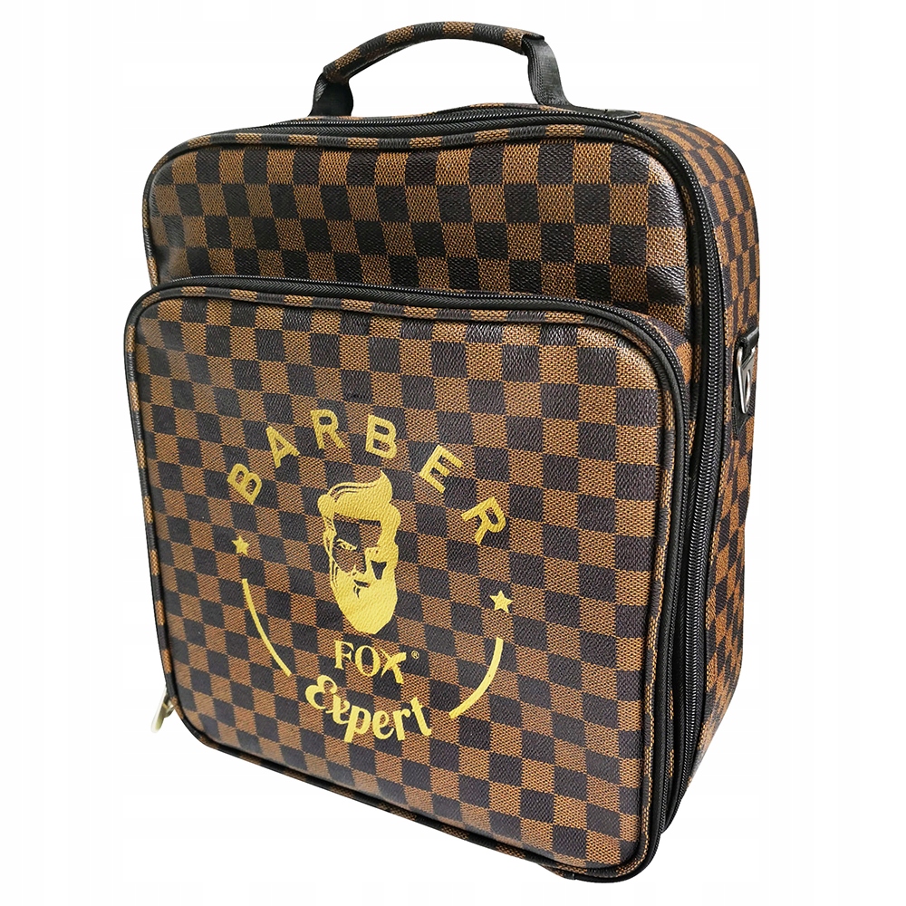 Fox Barber Expert Kadeřnická Taška Na Příslušenství Černohnědá