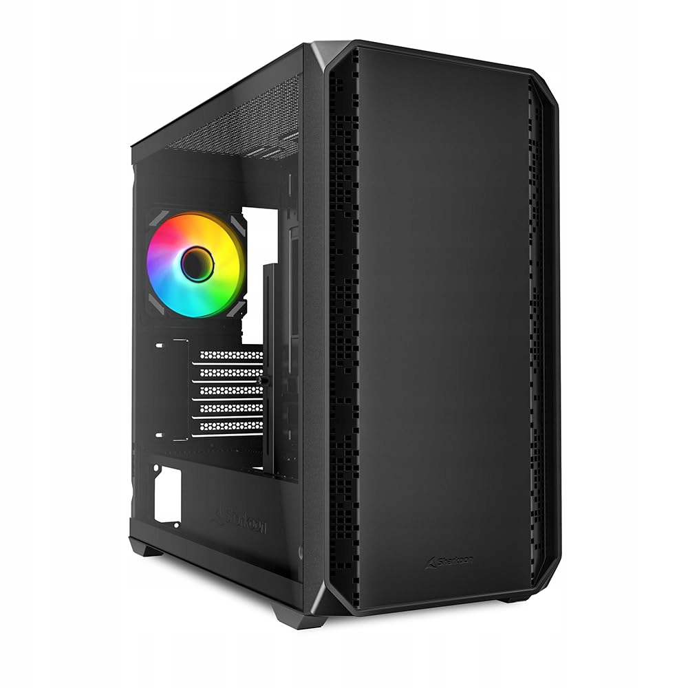 Počítačová Skříň Sharkoon Technologies GmbH MK2 Rgb Black Midi Tower černý