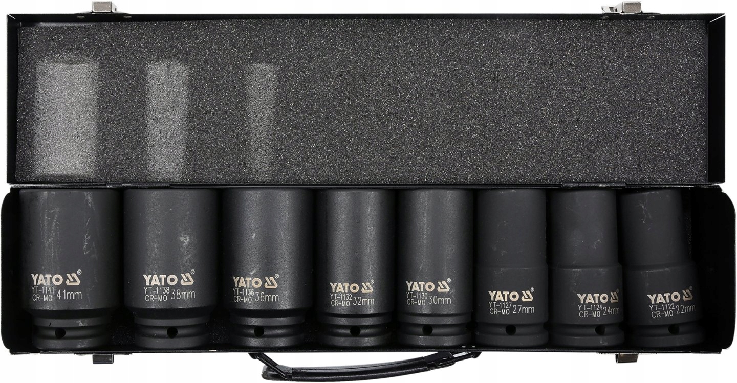 TOYA ZESTAW NASADEK GLEBOKICH 8 SZT.