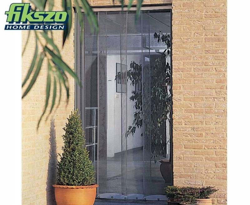 MOSKITIERA NA DRZWI ZASŁONA SIATKA DELUX 95x220 CM Marka inna