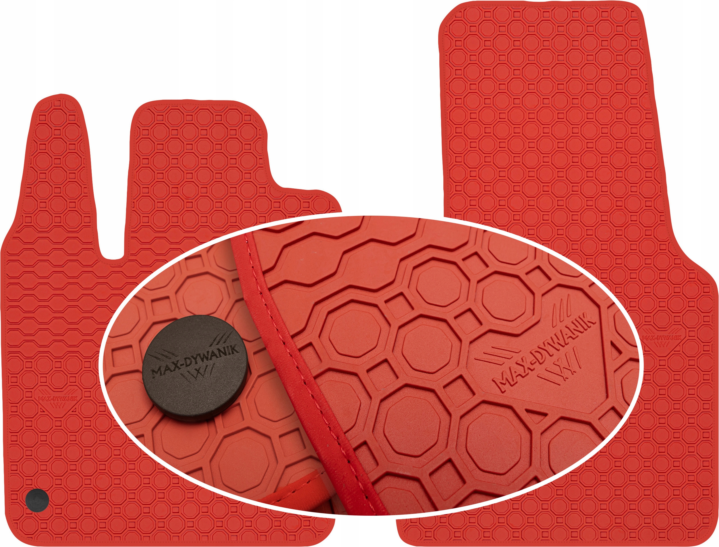 Smart Fortwo III 2013-2020 Koberce Červené