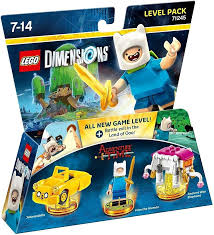 LEGO DIMENSIONS 71245 LEVEL PACK ADVENTURE TIME FINN JAKEMOBILE ELEPHANT
