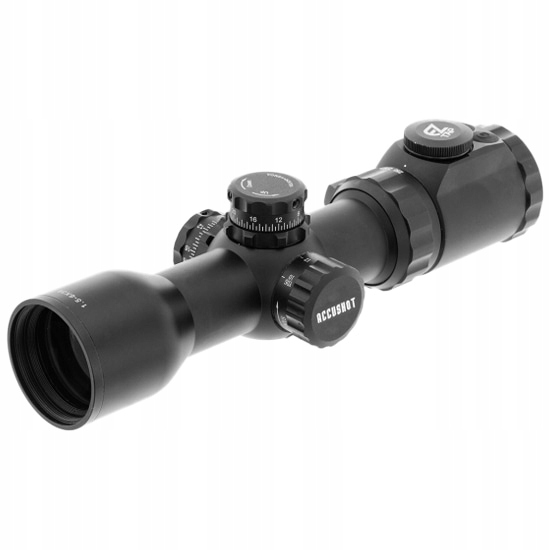 Kompaktní zaměřovací dalekohled Utg OP3 1,5-6X36 Crossbow Scope 130 Hunter Bdc