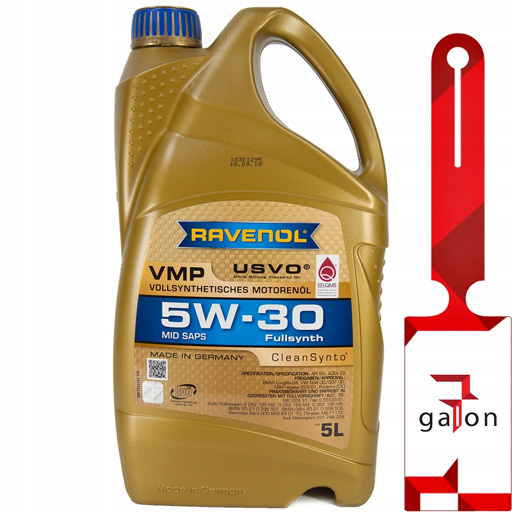 

Ravenol Vmp 5W30 CleanSynto Usvo 5L