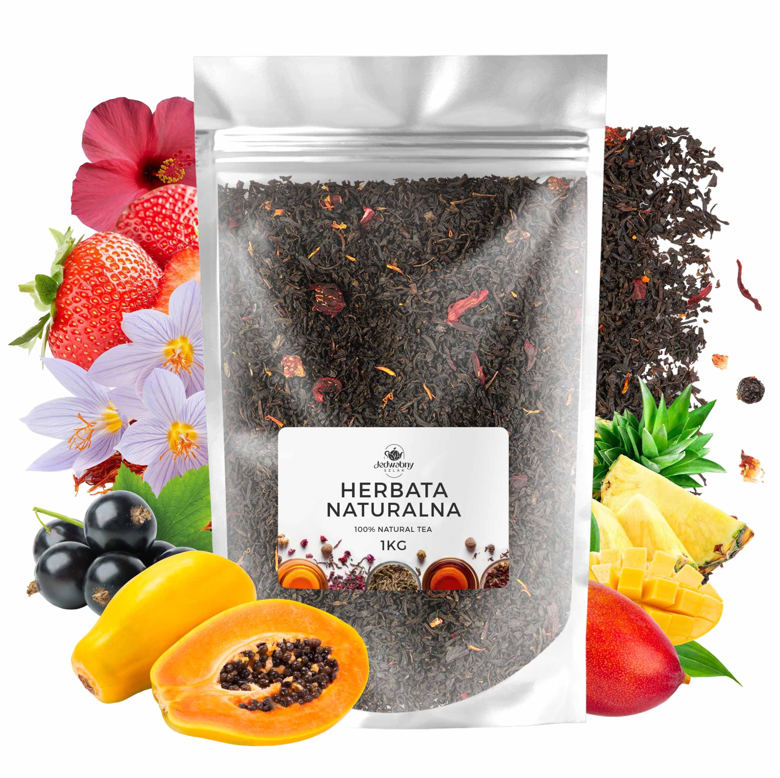 Liściasta herbata czarna Fantazja herbata cejlońska 1kg