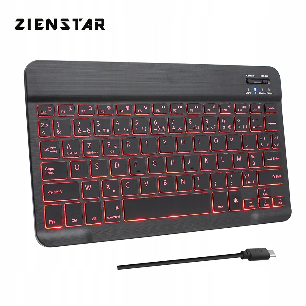 

Bezprzewodowa Mini Klawiatura Zienstar Bluetooth