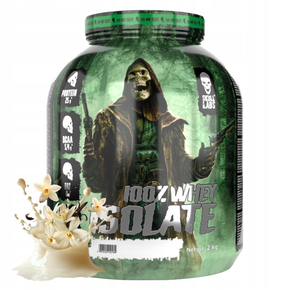 Skull Labs 100% Whey Isolate 2000 g Protein Izolát Wpi Síla Masa