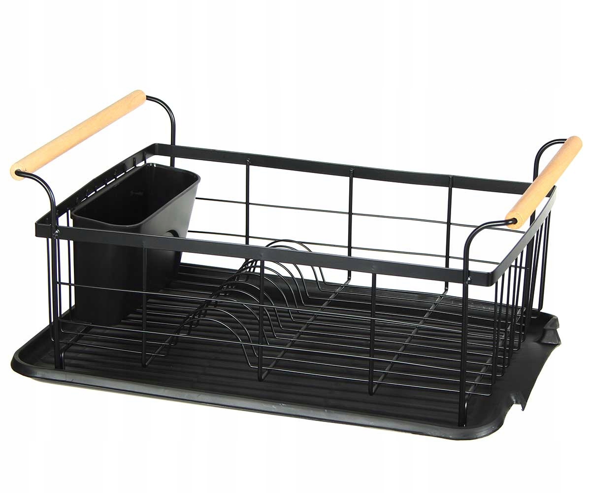 Levně Odkapávač Na Nádobí S Odkapávačem Plastová Podnosová Odkapávač Na Příbory Eko
