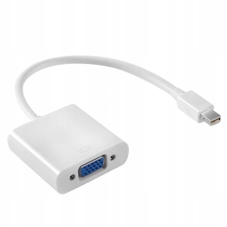 G Kabel Adapter mini Displayport Dp M-vga D-sub Wh