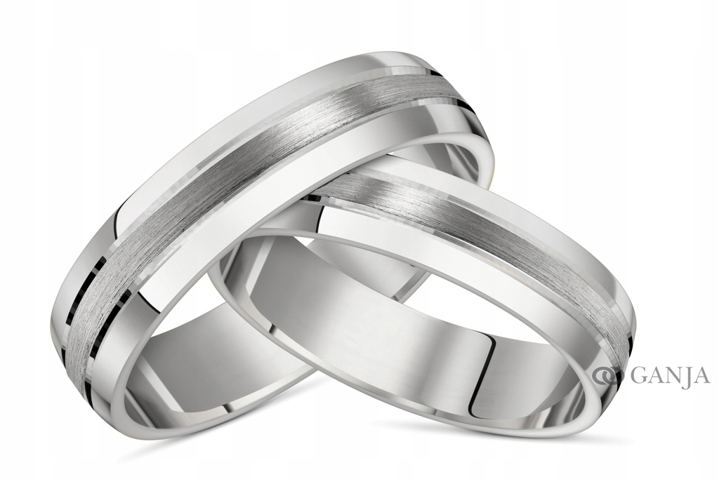 Stříbrný prsten 925+GRAVÍROVÁNÍ 5mmOB56 bezešvé Svatba