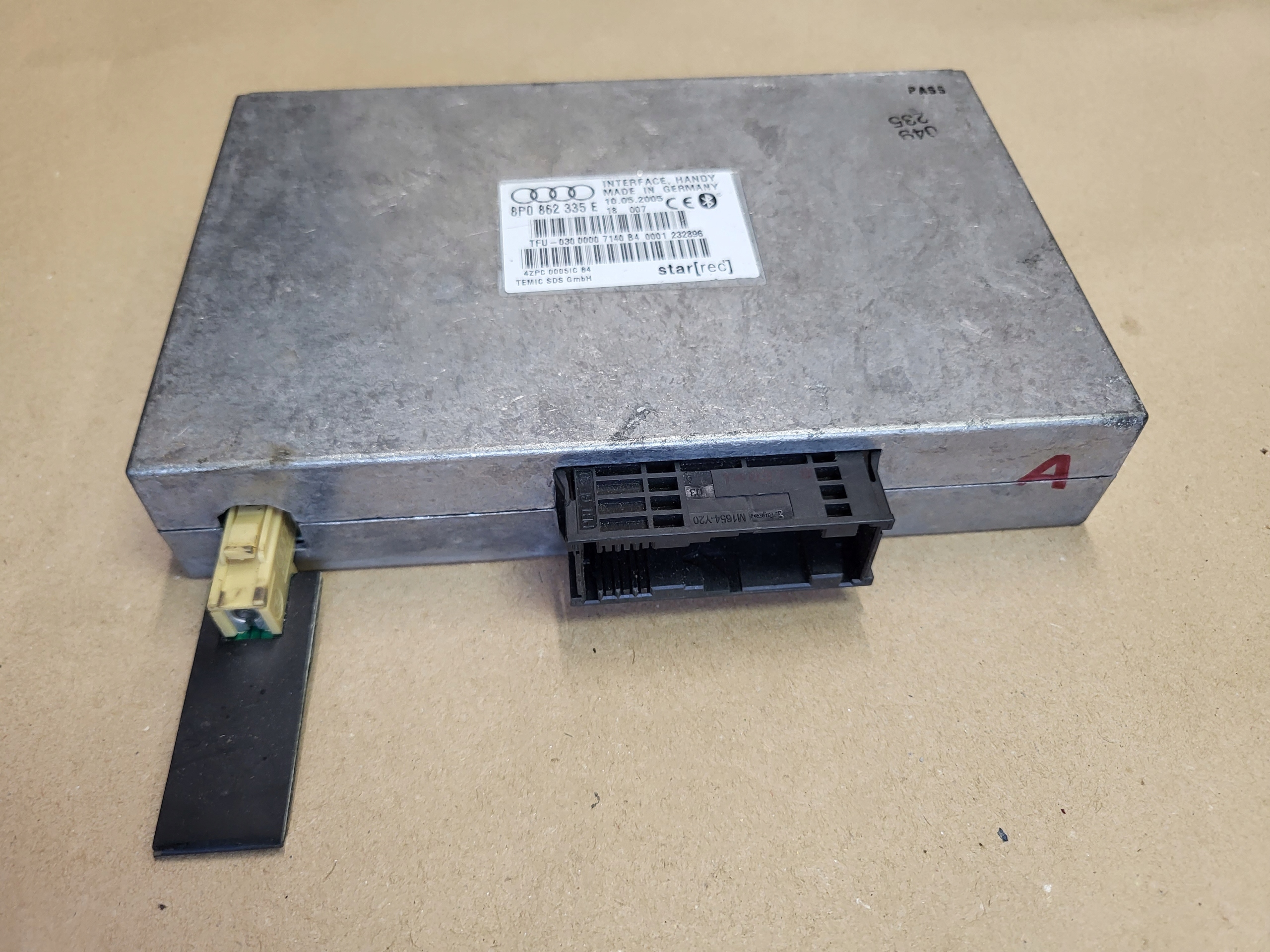 modulo Centralina BLUETOOTH AUDI A3 8P 8P0862335E OE EUROPA