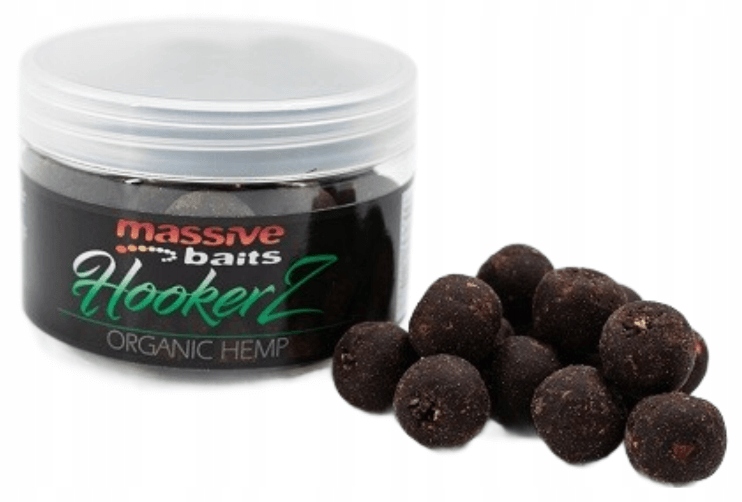 Kulki Haczykowe Massive Baits Hookerz 18mm Organic Hemp