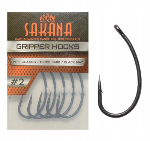 Haczyki York Sakana Gripper Hook roz. 2