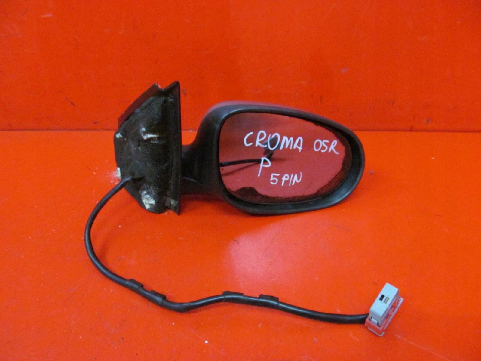 FIAT CROMA 2 II 194 05- mirror electrics right 5 PIN silver 698/A