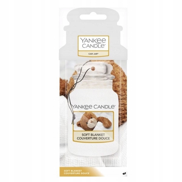 Yankee Candle Car Jar Single zapach do auta Soft Blanket 15g