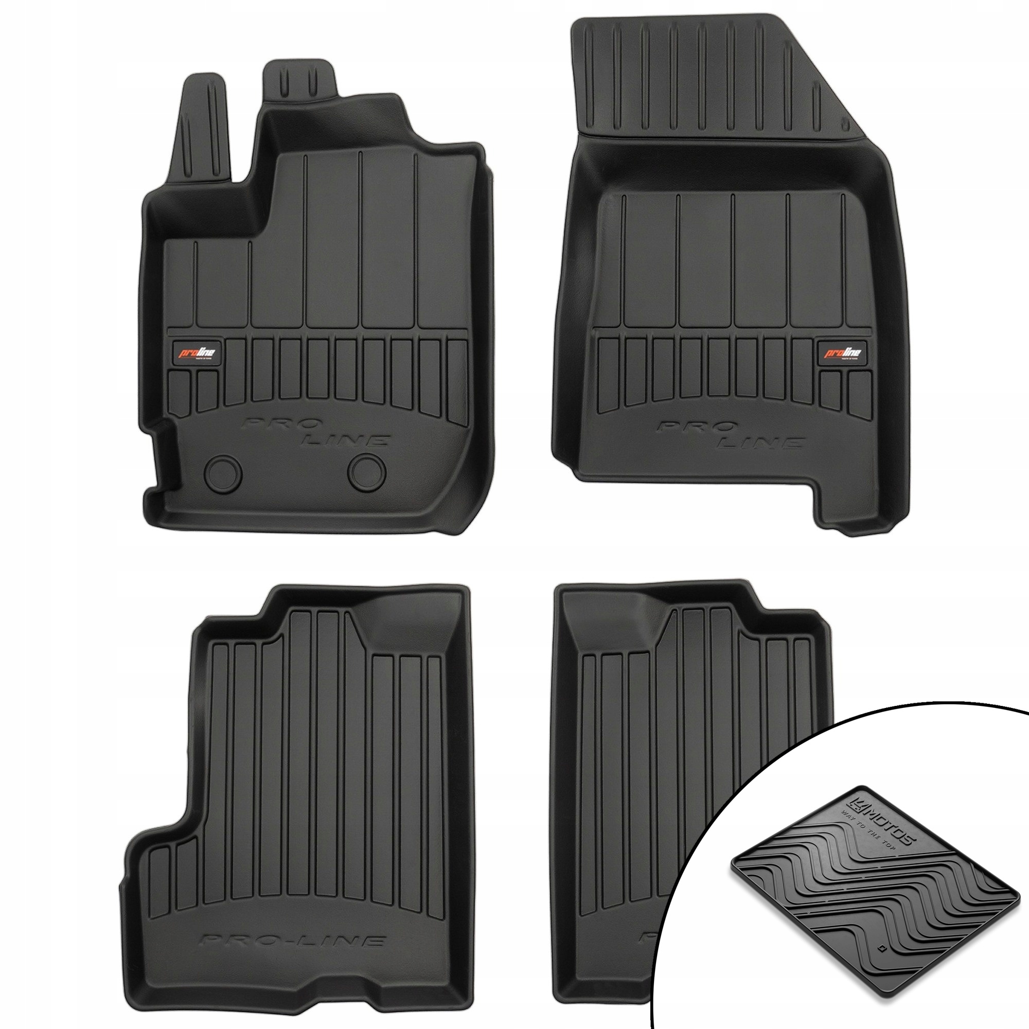 3D gumové rohože Dacia Duster II 2017-2021 rohož zdarma