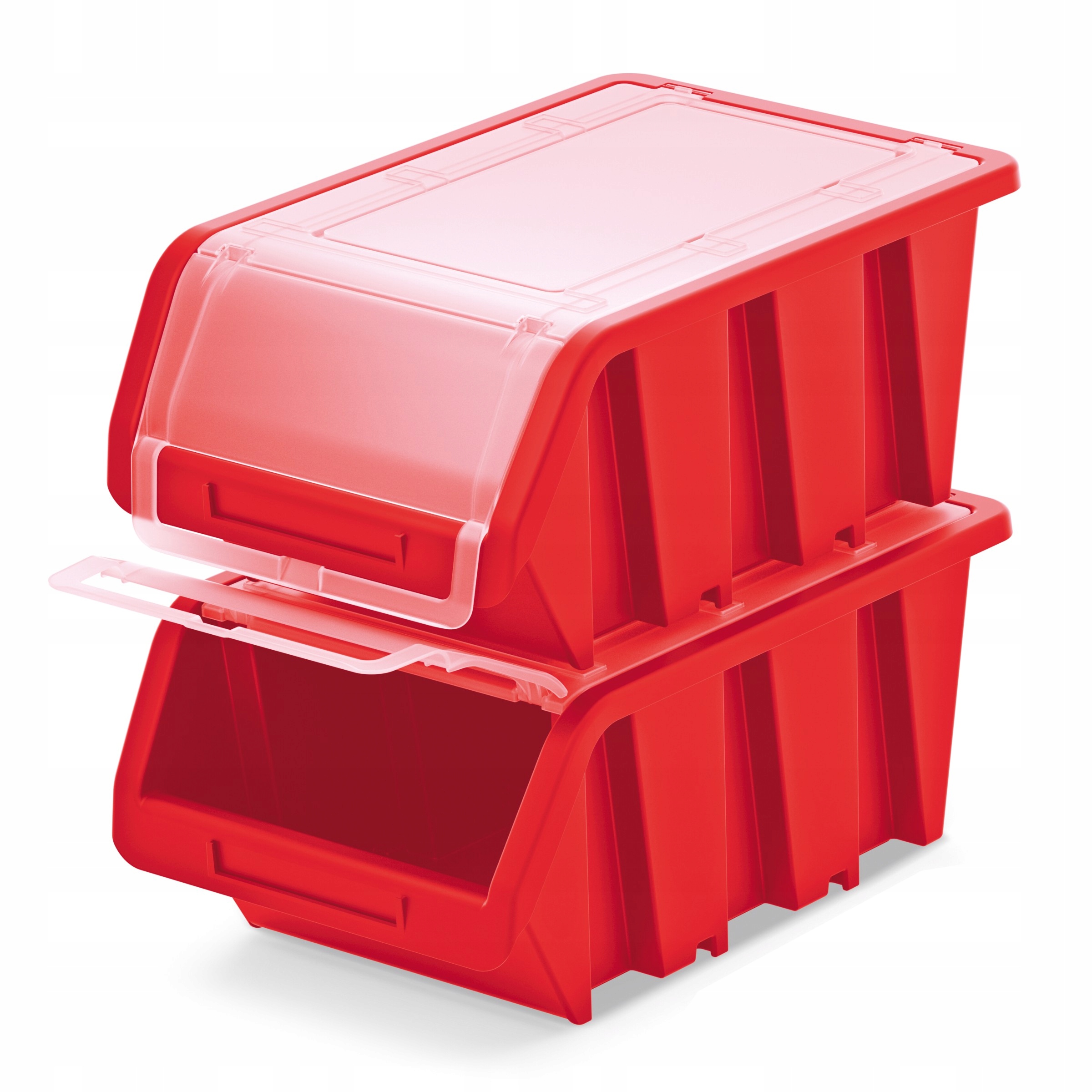Pojemnik magazynowy Truck Plus KTR50F | Czerwony — 8