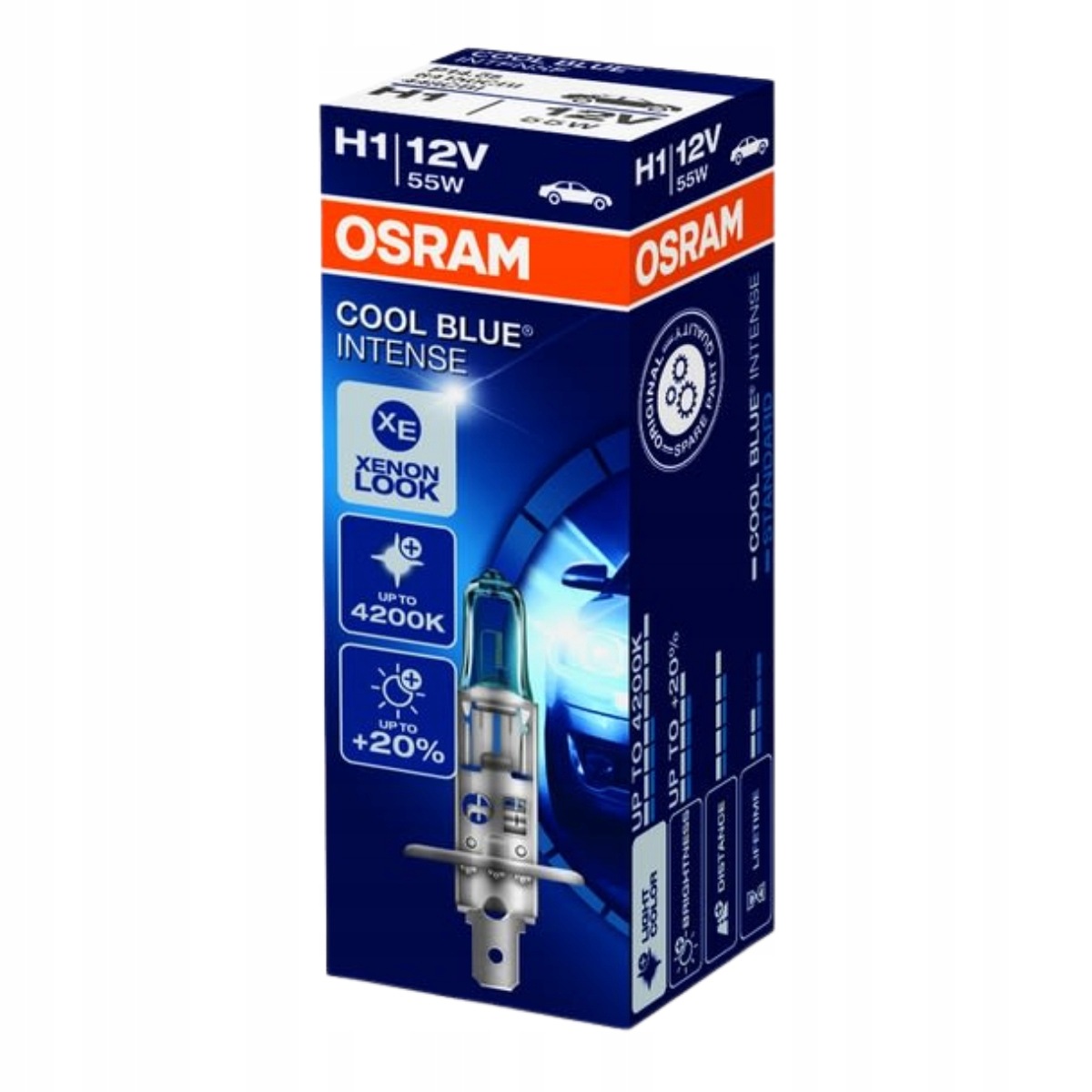 Osram Cool Blue Intense NextGen H1 Nowa Generacja