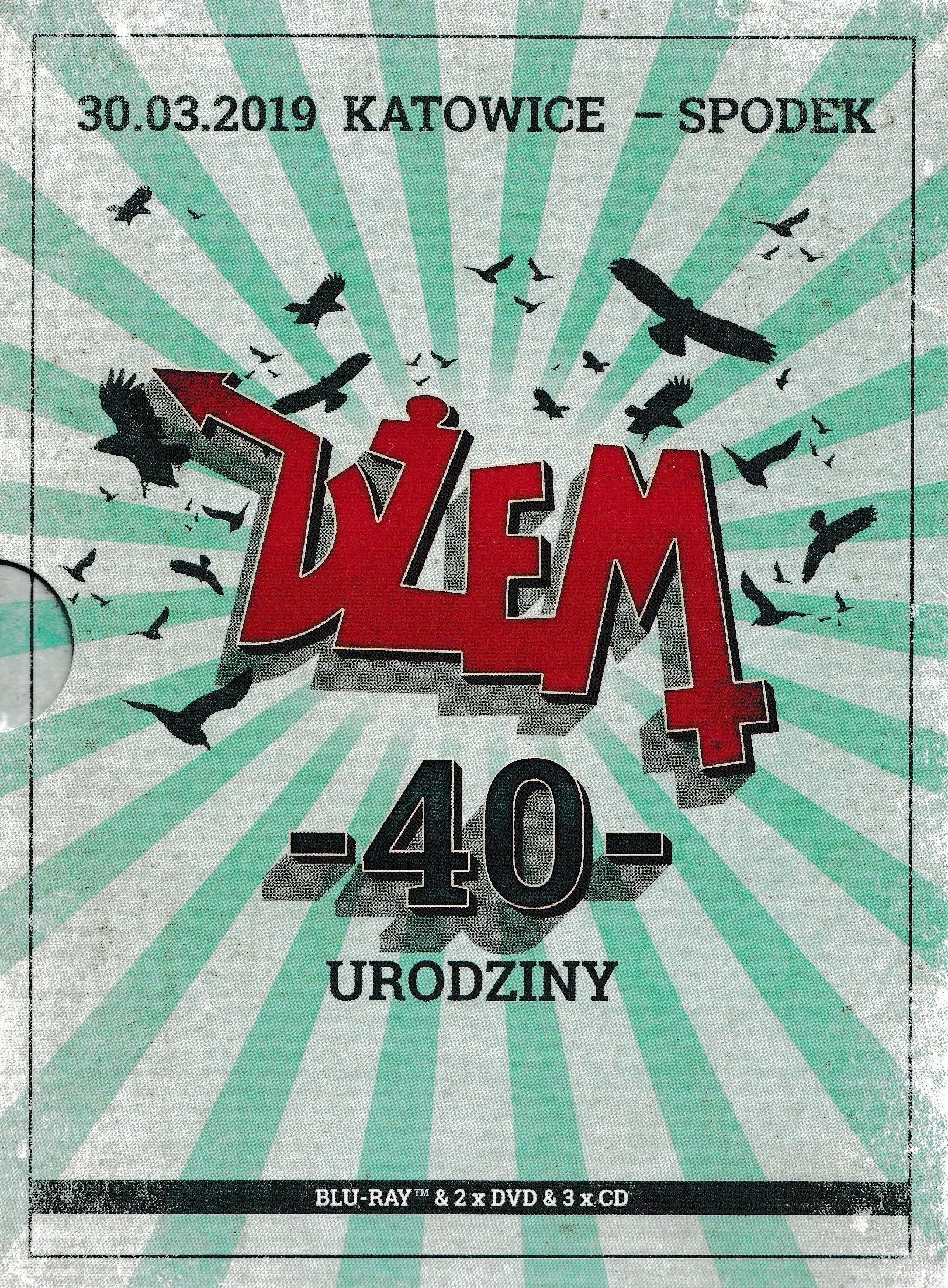 DŻEM 40 LAT SPODEK KATOWICE 3CD 2DVD 1BLU-RAY BOX EAN (GTIN) 0190295262860