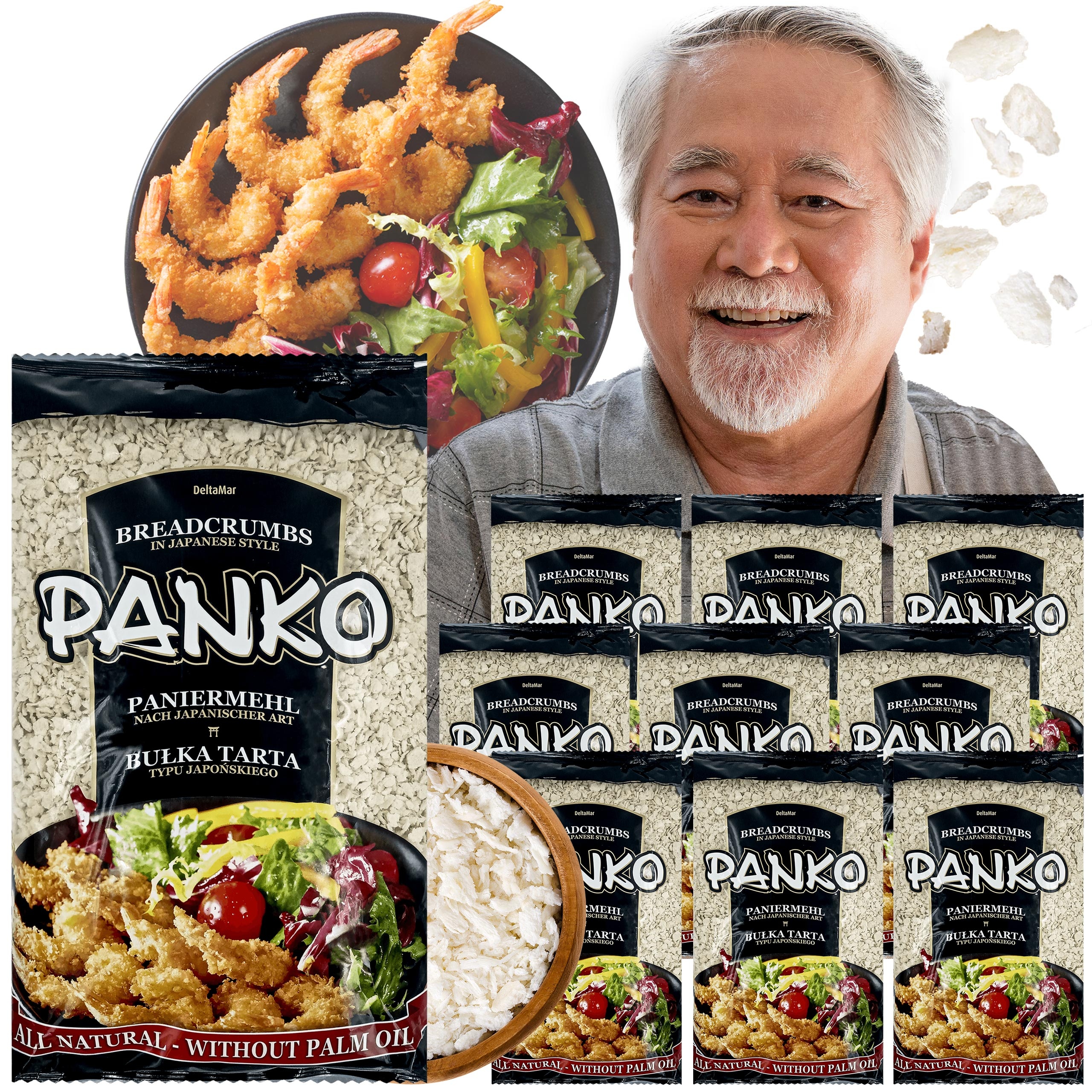 Levně Obalovací Směs Panko Strouhanka typu Japonského 10 x 1 kg