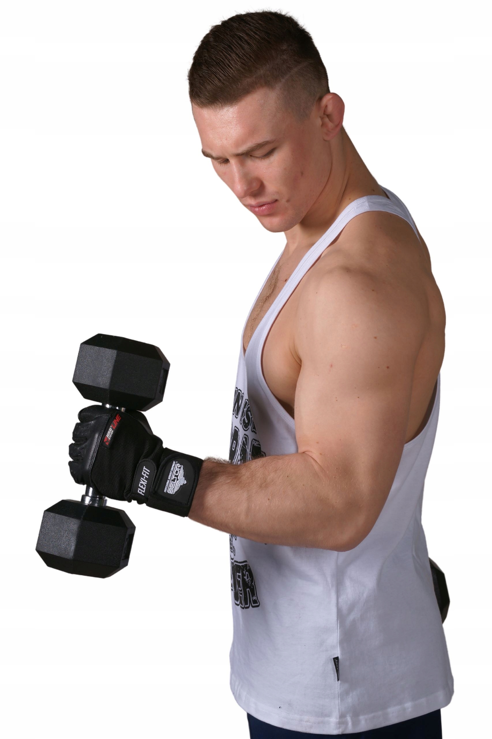 BELTOR SKÓRZANE RĘKAWICZKI TRENINGOWE NA SIŁOWNIE FLEXI FIT ROZMIAR XL Marka Beltor