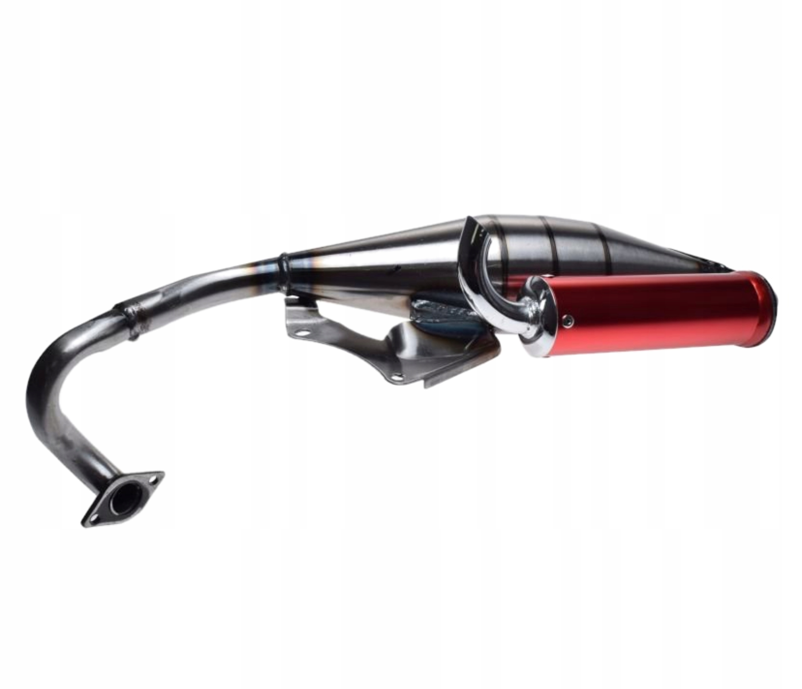 TGB 50 ORION 2T Tłumik Wydech Czerwona Końcówka