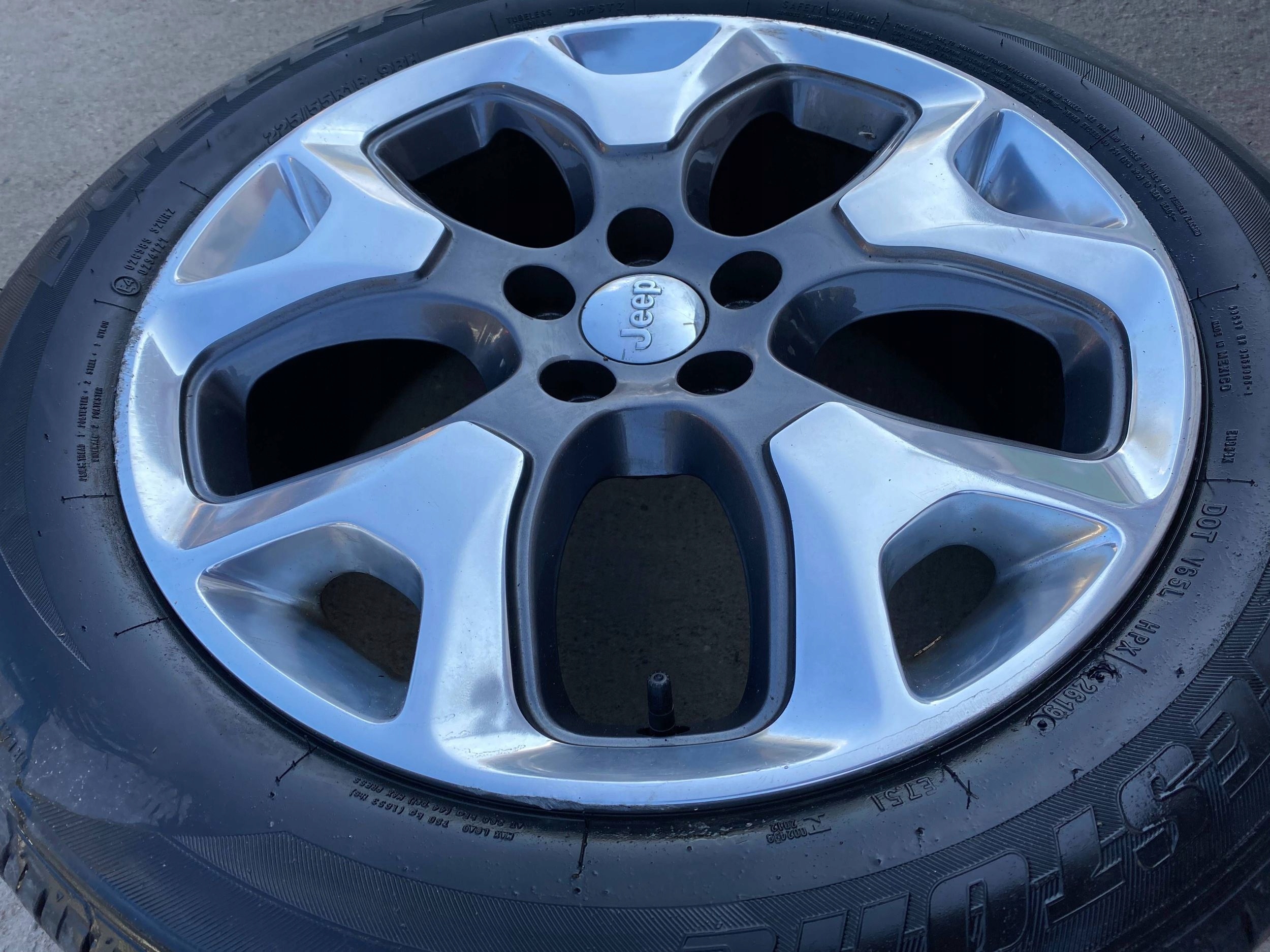 JEEP COMPASS II original disk disk 18'' 5x110 ET40 5VC28TRMAA