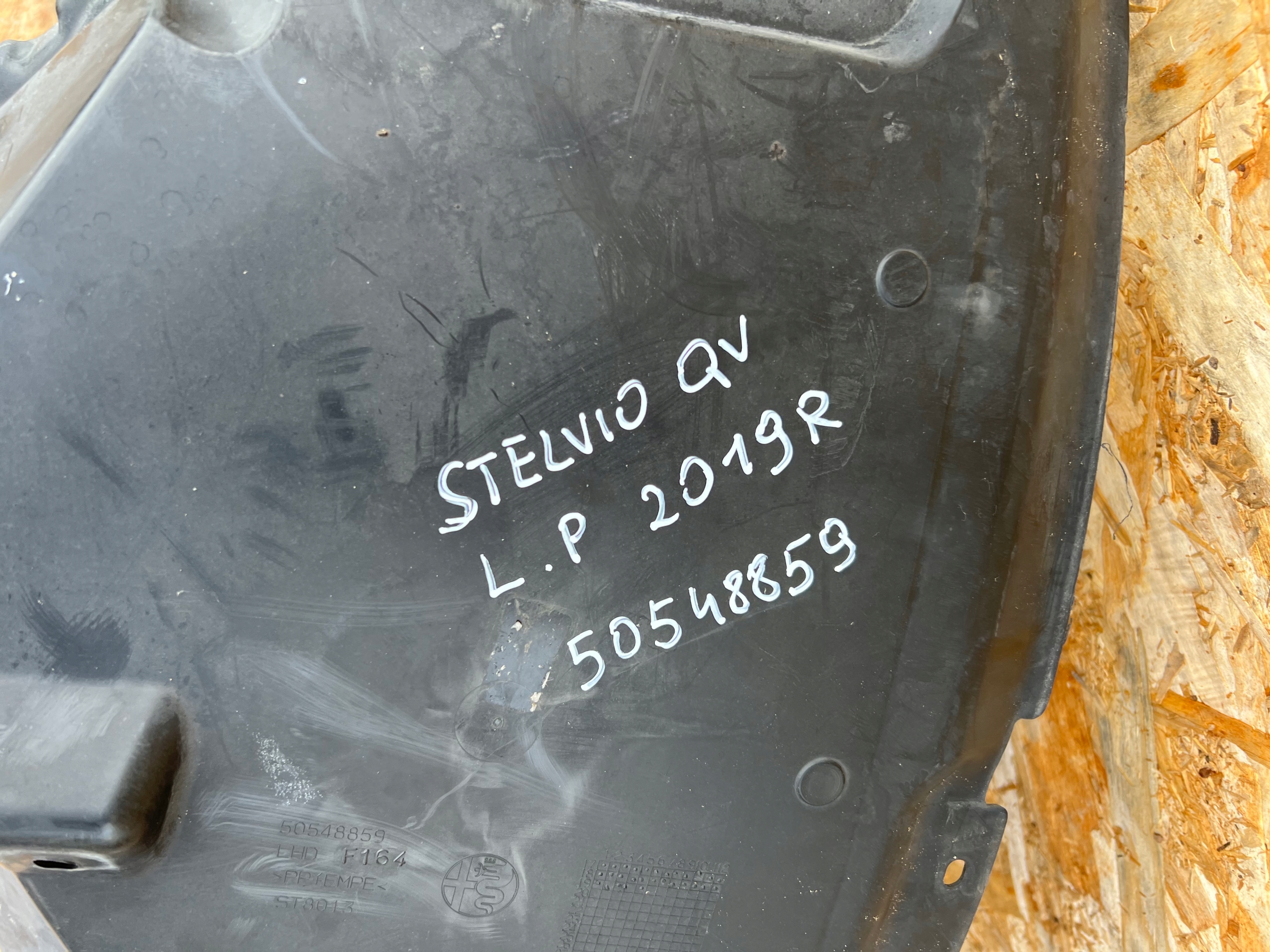mudguard front front left ALFA ROMEO STELVIO QV