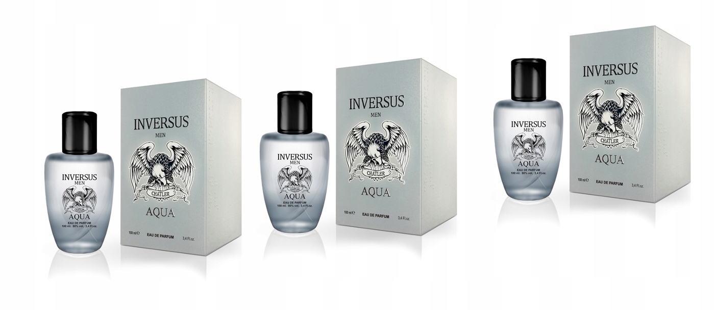 Chatler Inversus Aqua 3x100 ml parfémovaná voda Set