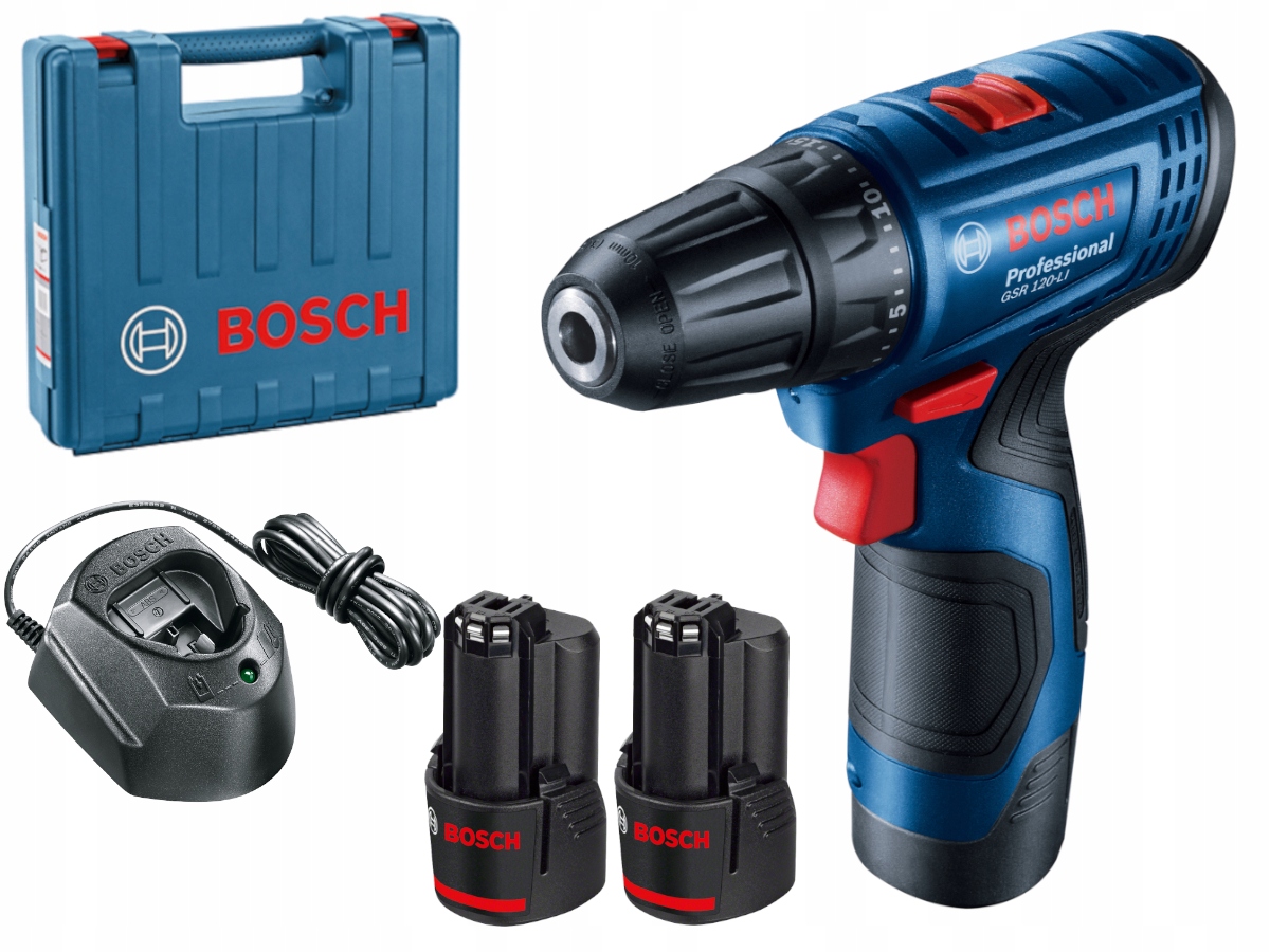 GSR 120-Li 2x2.0ah Bosch Drill