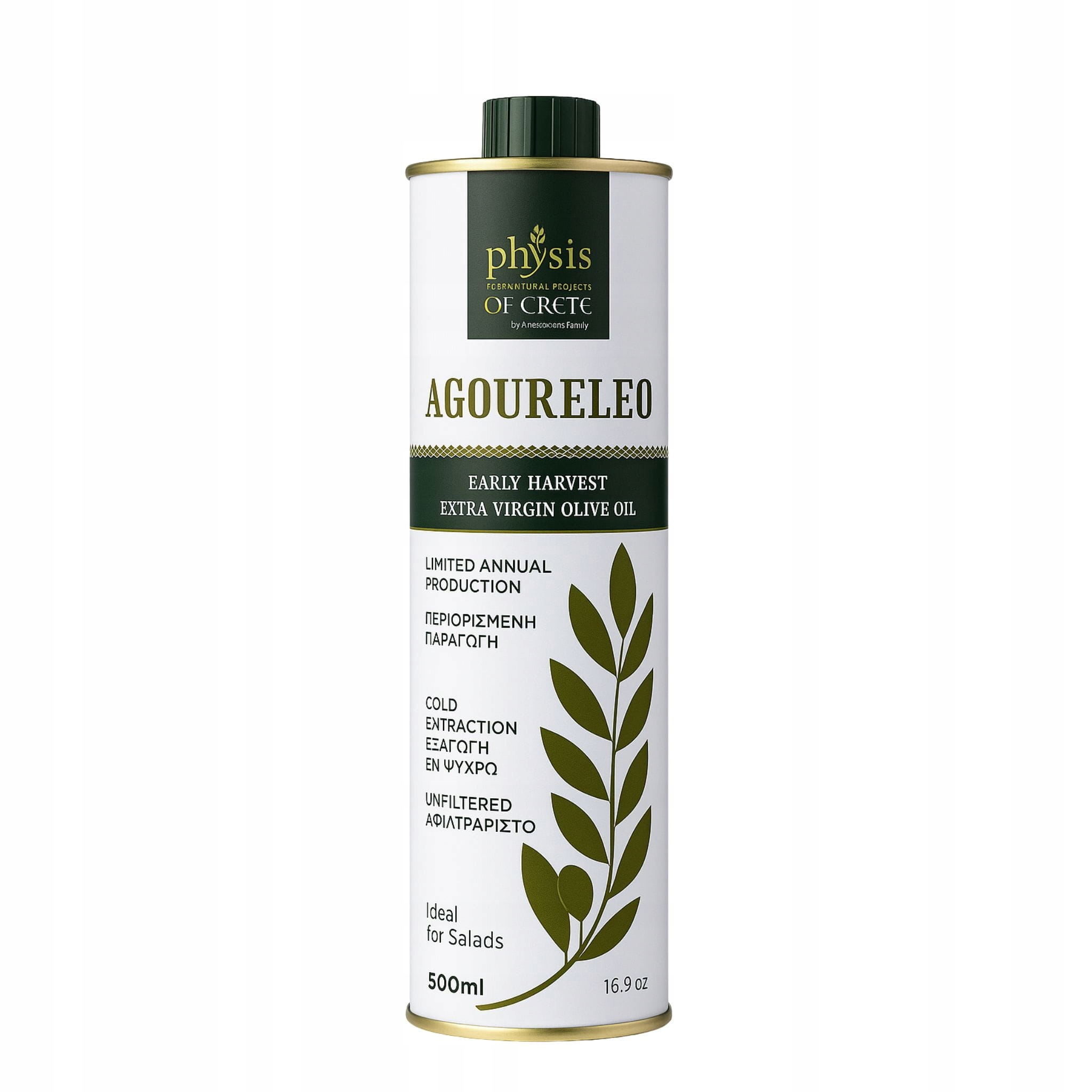Physis of Crete extra panenský olej raná sklizeň Agoureleo 500 ml