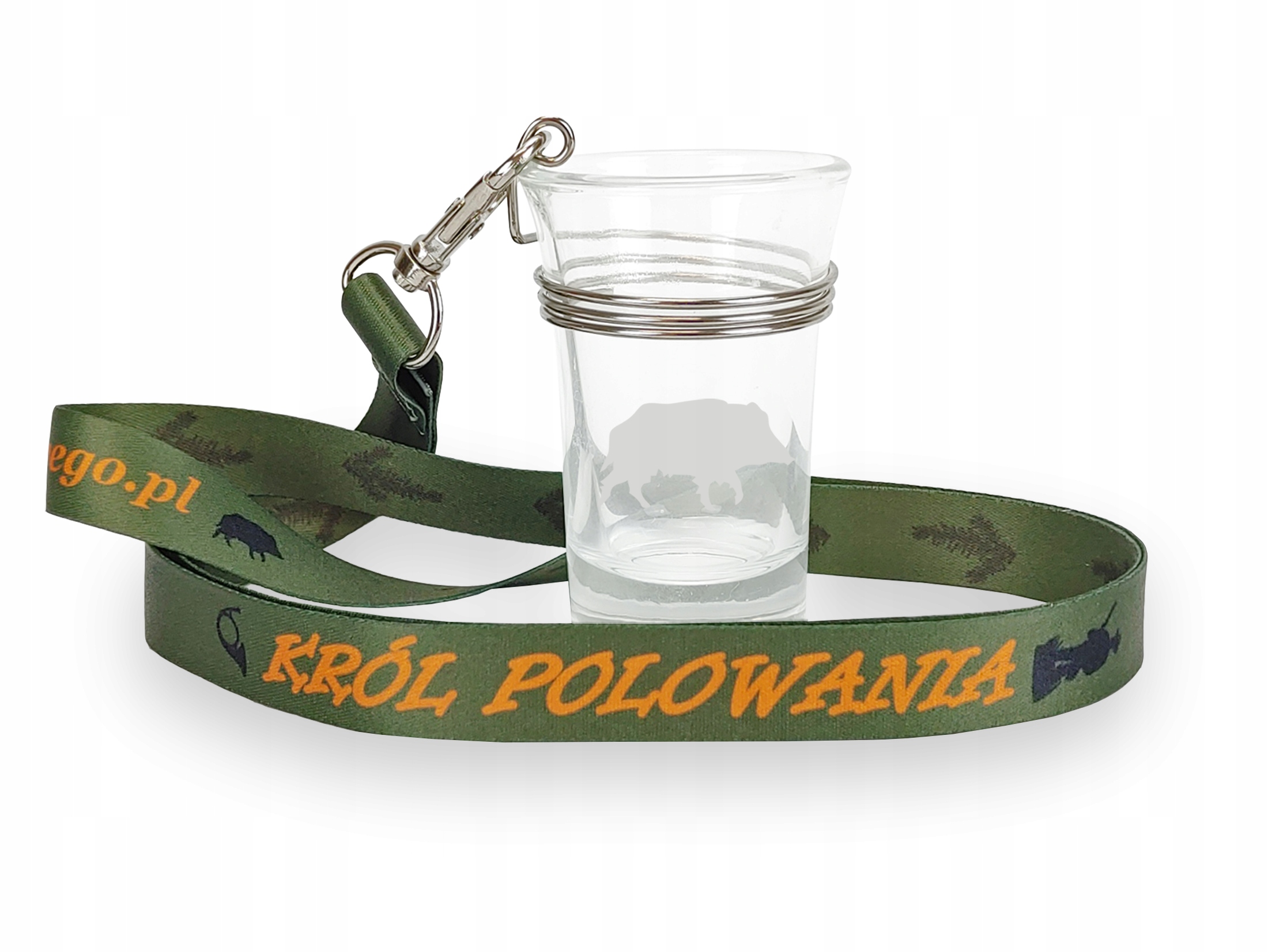 

Medal Króla Polowania kieliszek grawer smycz