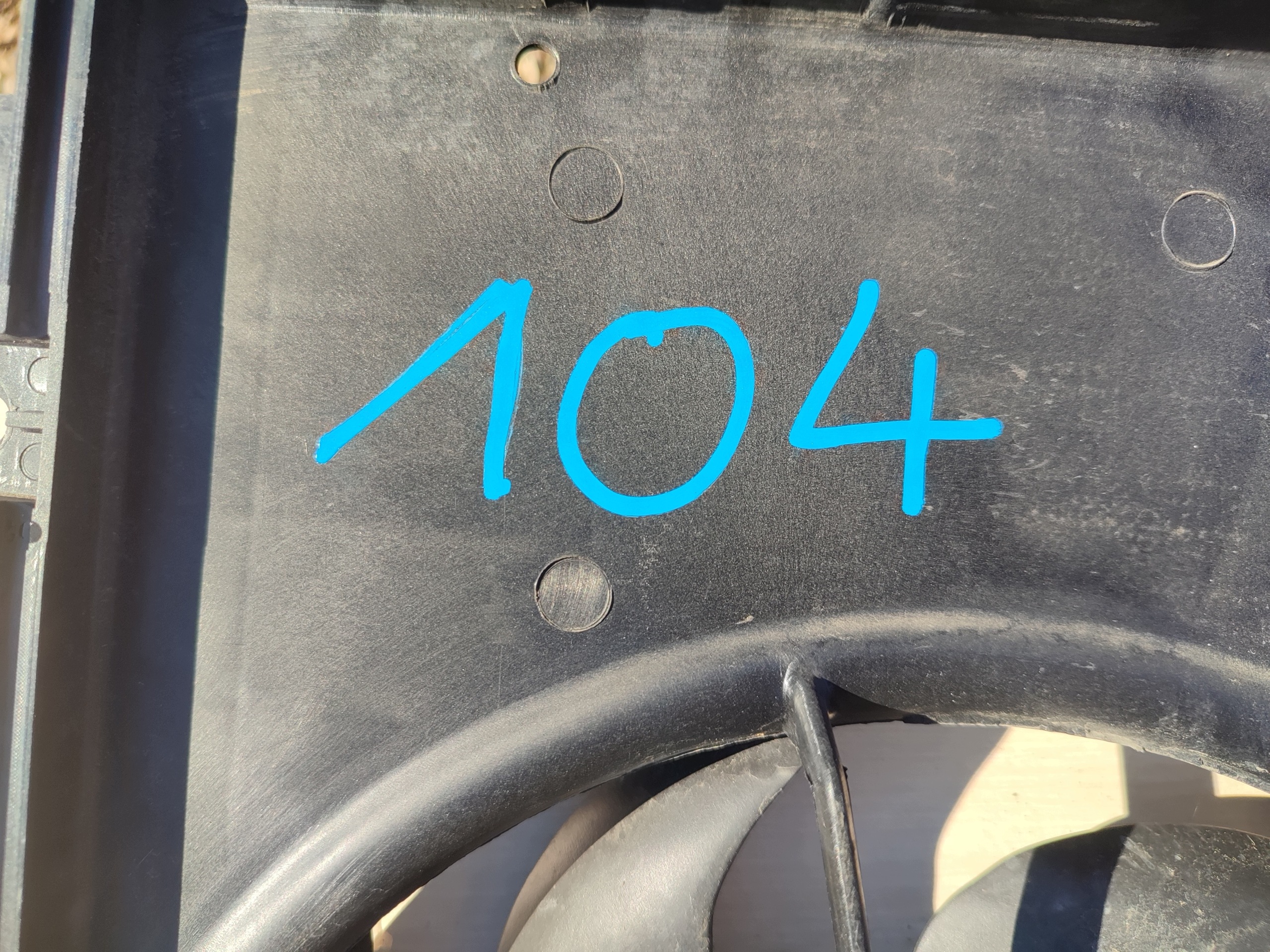 Volkswagen OE 1K0121207BB kühlergebläse