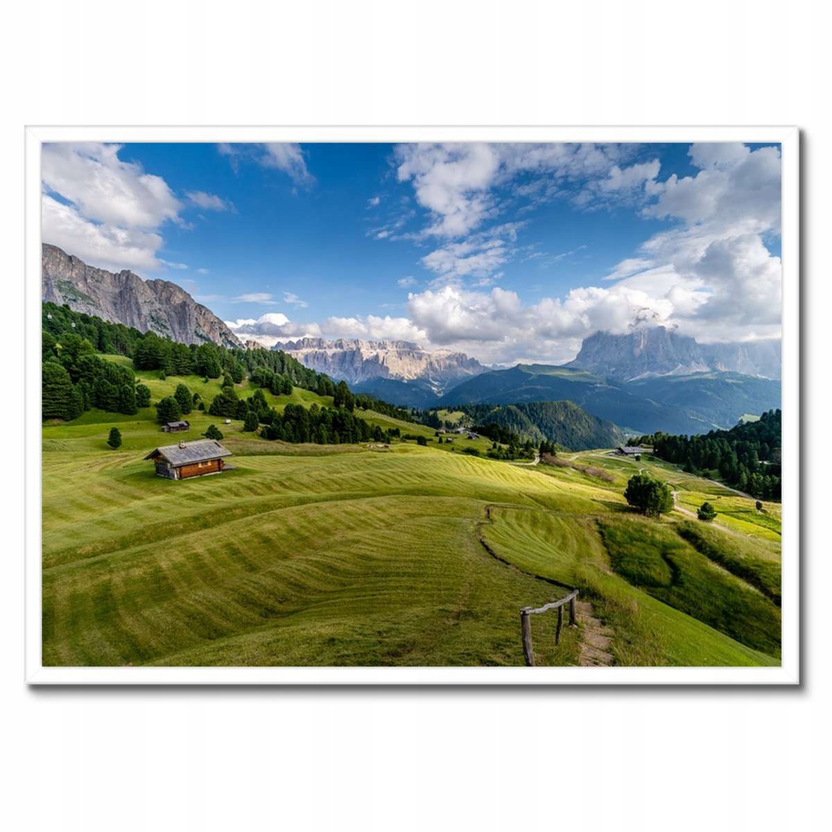 Plakáty v rámu 70x50 Ovečky na horské louce