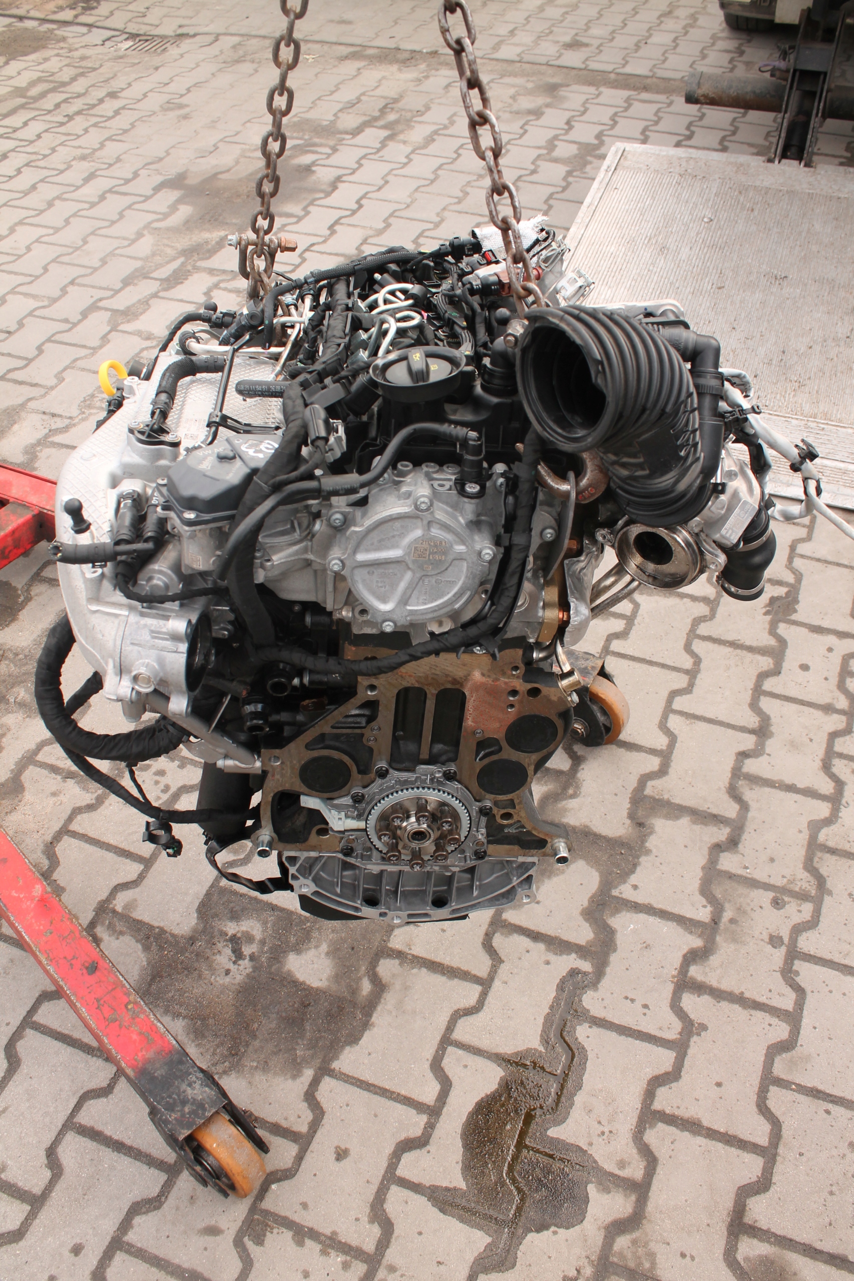 engine complete VW SKODA 2,0 TDI DTS 25 TYSKM