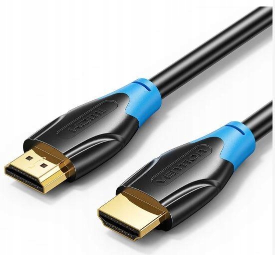 Kabel Hdmi 8m Vention Aacbk 4K@60Hz z pozłacanymi złączami