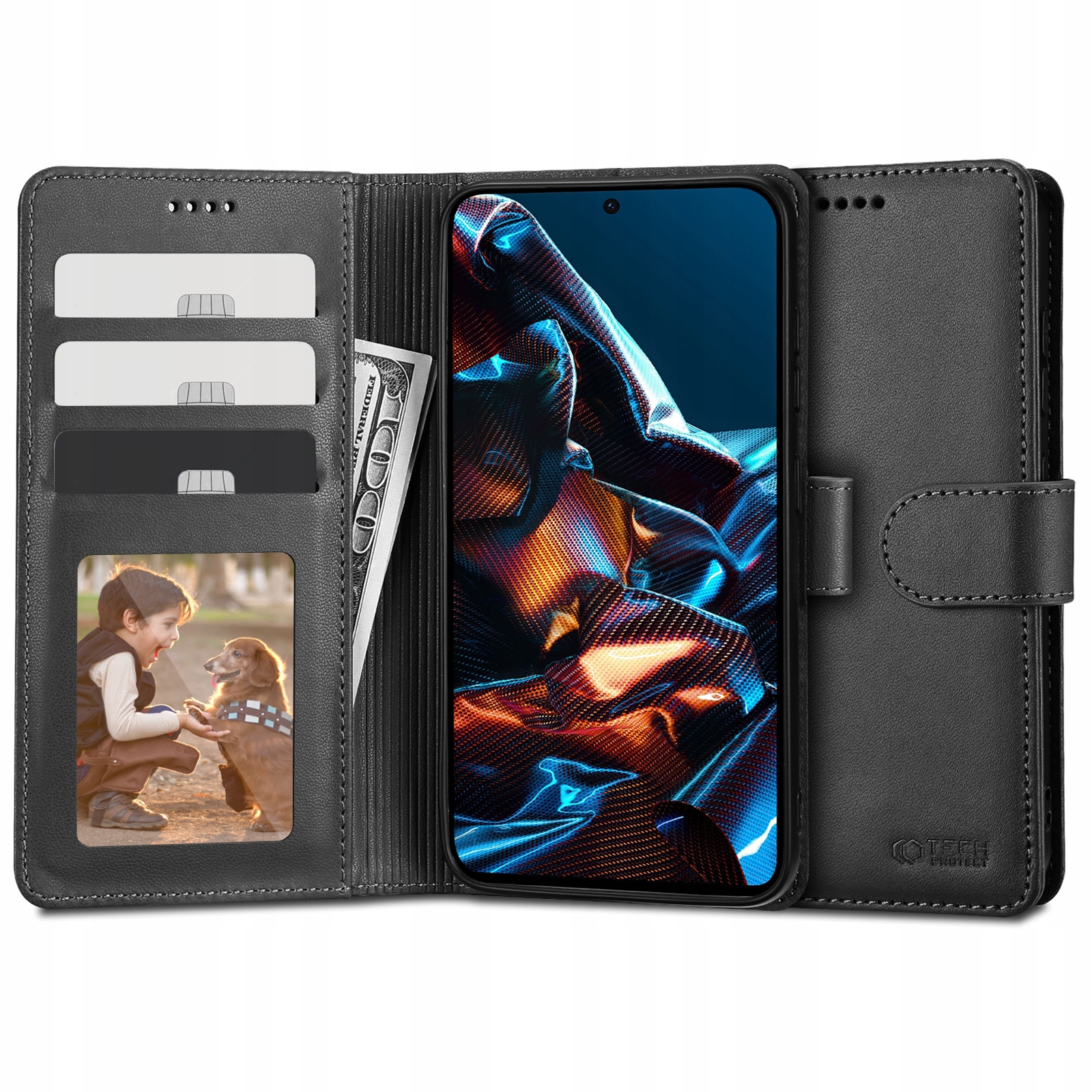

Wallet Etui Skórzane Portfel Na Xiaomi Poco X5 Pro